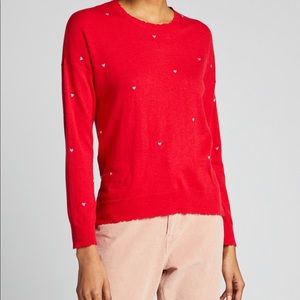 Sundry heart sweater NWT